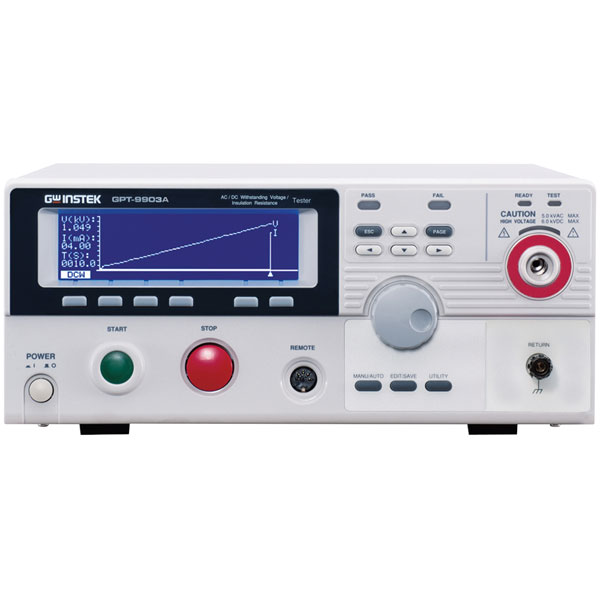 GW Instek GPT-9904 AC/DC Withstanding Voltage, Insulation & Ground...