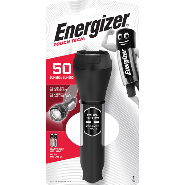 Energizer E300690800 Touch Tech LED Torch Battery-powered 50 lm 20h