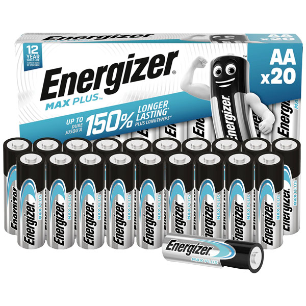 Energizer E301323200 Max Plus Industrial 9V/PP3 Battery AlkaliMang...