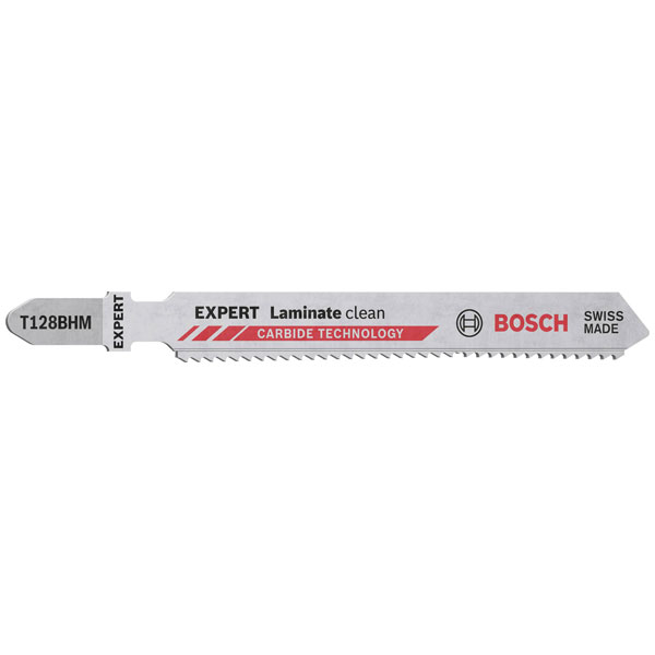 Bosch 2608900542 EXPERT Laminate Jigsaw Blades 3 pieces Carbide Teeth