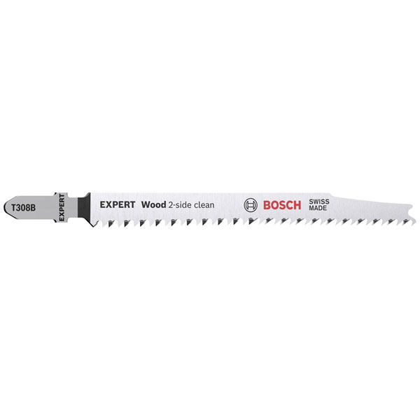 Bosch 2608900551 EXPERT Jigsaw Blade 5piece Clean Cuts Both Sides ...