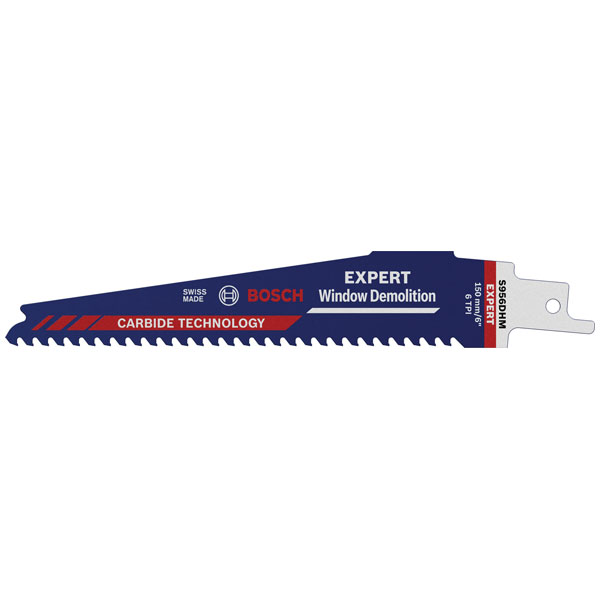 Bosch 2608900385 EXPERT Window Demolition Saber Saw Blade 150mm 1 ...