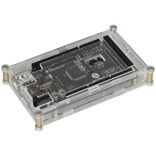 Joy-it Transparent acrylic housing for Arduino mega board