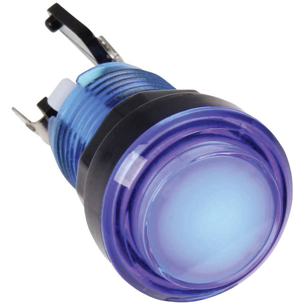 Joy-it Arcade button blue LED for single board computers