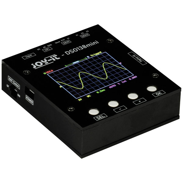 Joy-it DSO-138-Mini Digital Oscilloscope, 200 kHz, USB-powered, 1-...