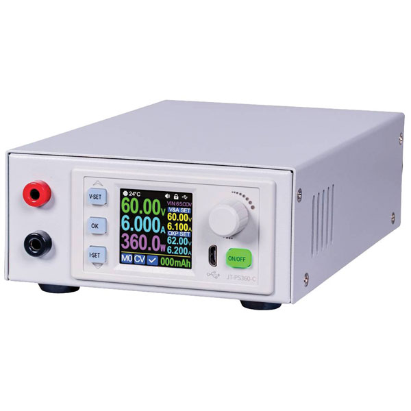 Joy-it JT-PC360-C Bench PSU  0-60 V, 0-6 A, 360 W 2 outputs