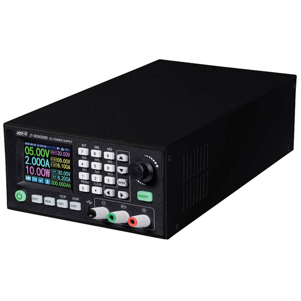 Joy-it JT-RD6006-C-B Bench PSU, 0-60V, 0-6A, 360W with remote control