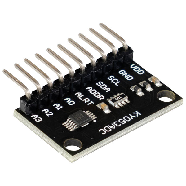 Joy-it Raspberry Pi add-on PCB with 16-bit ADC for analogue inputs