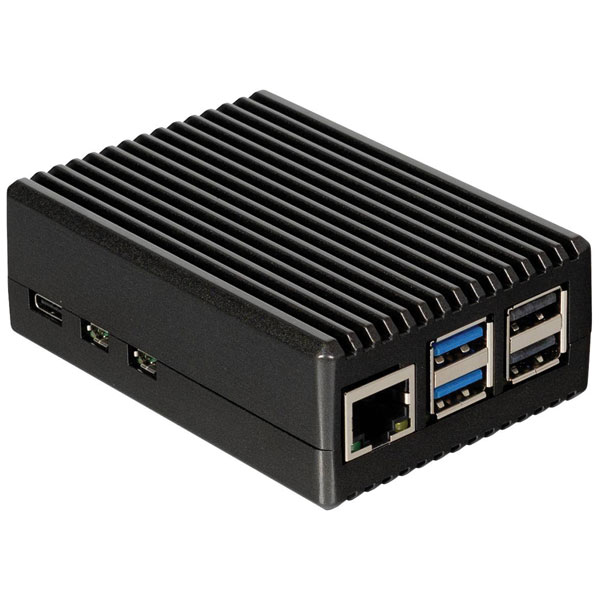 Joy-it Housing case for Raspberry Pi 5B Aluminium with cooling