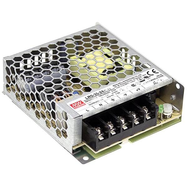 Mean Well LRS-35-15 SMPSU 15V 2.4A 36W closed design EN60335-1 com...
