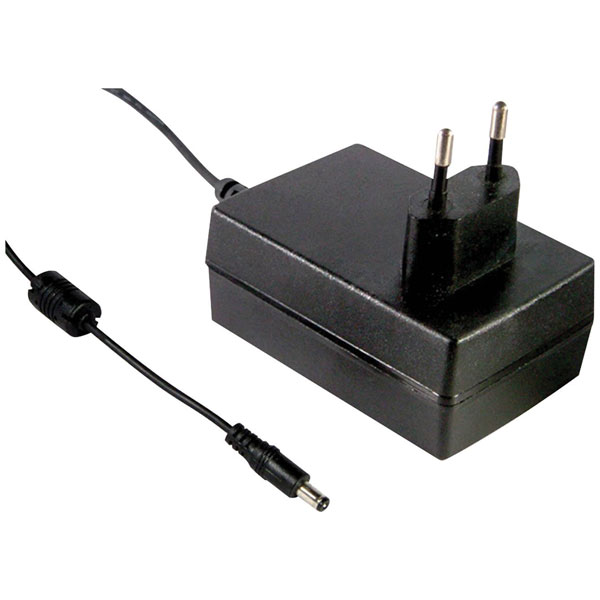 Mean Well GST18E05-P1J PSU 5V DC 3000mA 15W Europlug Level VI DOE