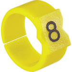 TE 4-1768045-0 STD12Y-P Cable Marker 4.5-6 Mm Pre-Printed