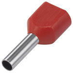 TE Connectivity 966144-6 Twin Ferrule 1.5 Mm² Partially Insulated Black