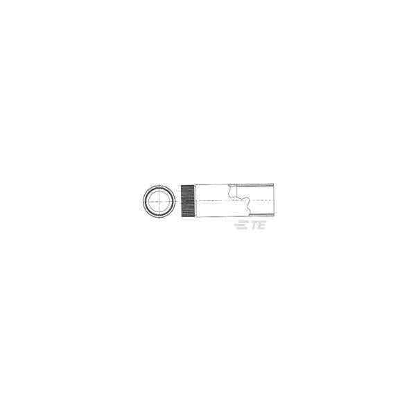 TE Connectivity 1546997-1 CPC Bullet Connector With Heatshrink Sleeve