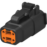 TE Connectivity Circular Contacts Socket housing cable 608589