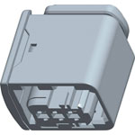 TE Connectivity 1-1418469-1 HDSCS Socket Housing 3 Pins
