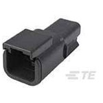 TE Connectivity DTMH04-4PB DTMH Pin Housing Cable 4 Pins 1 pc