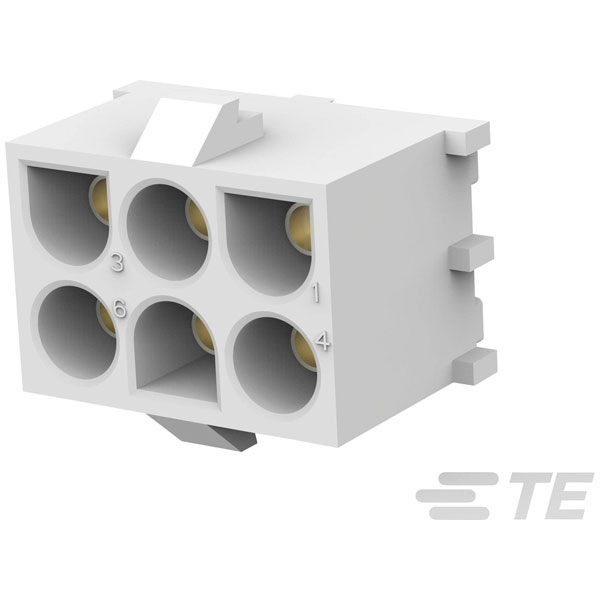 TE Connectivity 643412-1 MATE-N-LOK 2-Pin Socket 6.35 Mm Spacing