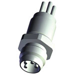 TE Connectivity Circular Contacts Sensor/actuator built-in connector 608781