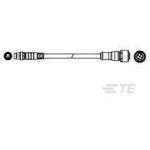 TE Connectivity Circular Contacts Sensor/actuator cable 608782