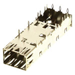 Molex 747370009 Sfp+ Ganged Cage Emi Shielding Press-fit Tails