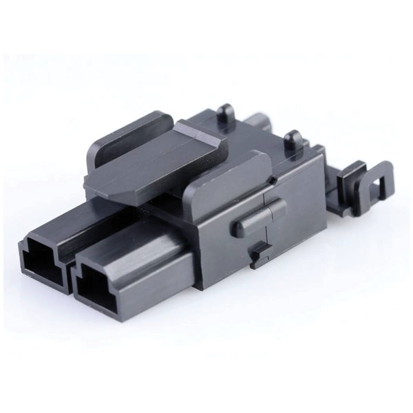 Molex 428180212 Mini-fit Sr. Plug Housing 2-pin 10mm Pitch Panel Mount