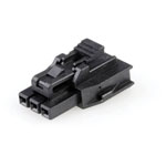 Molex 2014441204 Nano-fit Plug Housing 4 Pins 2.5mm Pitch Black