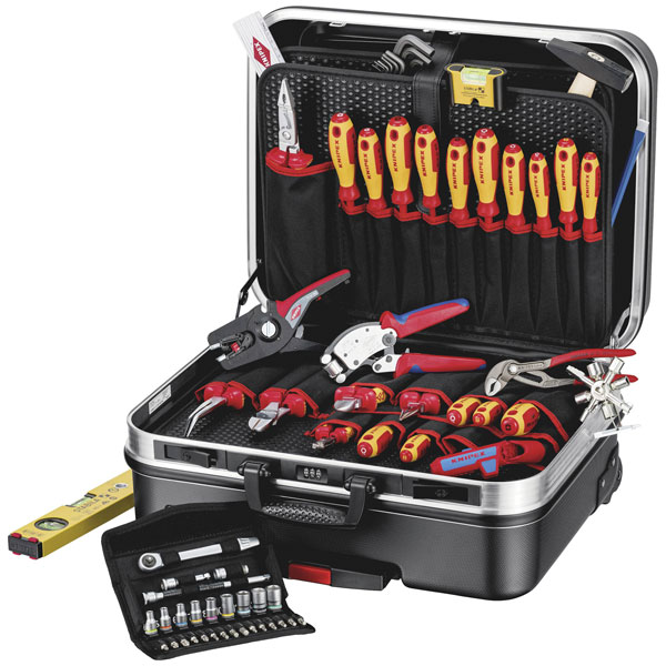 KNIPEX 00 21 06 Tool Case "BIG Basic Move" ElectricPlus 68 parts 5...