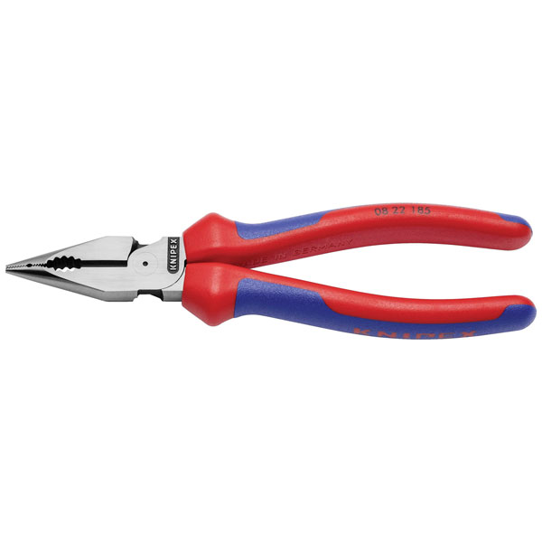Click to view product details and reviews for Knipex 08 22 185 Needle Nose Combination Pliers Black Atramentized.