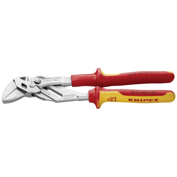 KNIPEX 86 06 250 Pliers Wrench Pliers and a Wrench in a Single Too...