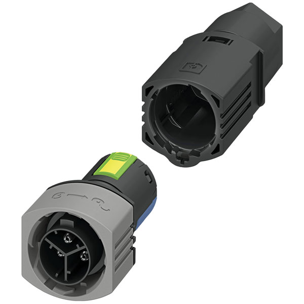 Phoenix Contact 1088665 IPD connector socket 3 pins 500V 20A black