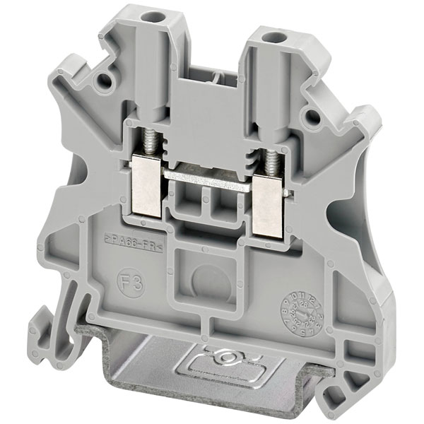 Phoenix Contact 1452265 passage clamp 1000V 17.5A 2 connections grey