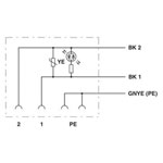 Phoenix Contact 1400648 square connector 230V robust halogen-free cable