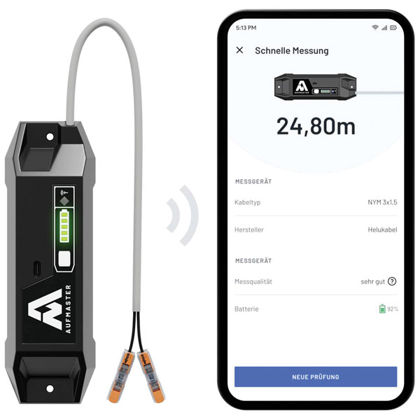 Helukabel 11023425 Aufmaster AM1 Cable length gauge digital efficiency