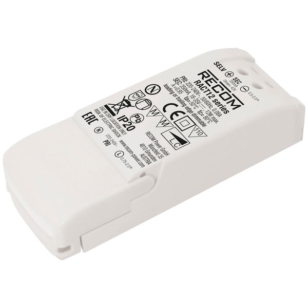 RECOM RACT18-350 18 W 350 mA 26 - 52 V DC