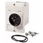 Eaton 263526 CI-PKZ0-GVM enclosure + rotary switch 80x97x160mm black