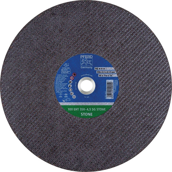 PFERD 66323571 Cutting Disc 350mm 10 pcs quenched steel chop saw use