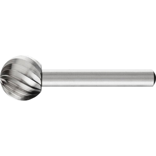 PFERD 22420816 Milling Pin 16mm Spherical HSS 54mm length 6mm shank
