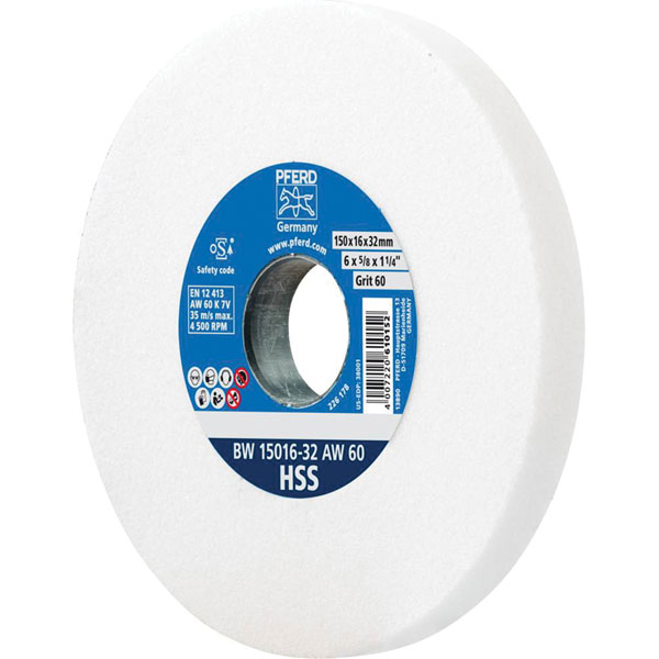 PFERD 39009728 Bench grinder Disc 200mm carbide sharpens hard Tools