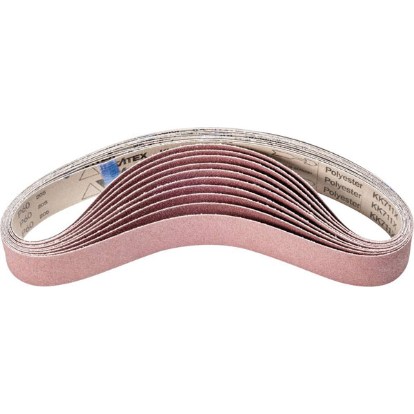 PFERD 45005556 Sandpaper belt 1000mmx50mm 10pcs grit size 60 unive...