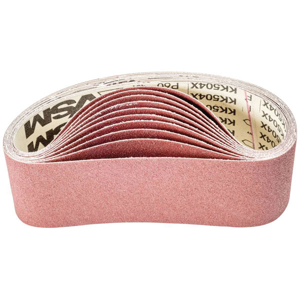 PFERD 45002236 Sandpaper Belt Grit 60 330x10mm 100 pcs coarse to fine