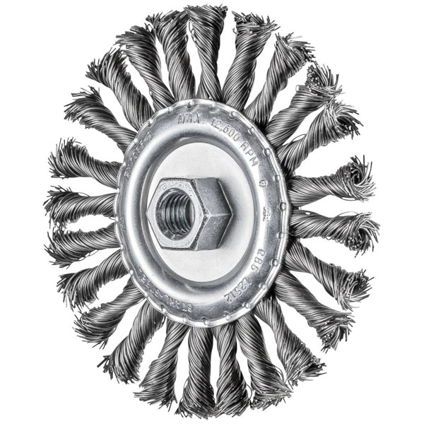 PFERD 43303051 COMBITWIST Round Brush Ø125x12mm M14 steel Wire 0.50