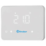 Finder 1T.01.0 Indoor thermostat 16A 7-30°C surface-mount white
