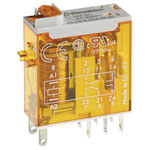 Finder 55.33.9.024.0080 miniature Plug-in Relay 24V DC 10A 3 change-overs