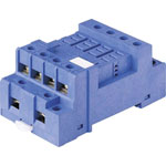 Finder 96.74 Finder 56 Relay Socket 78x46x30mm for Relay 55.34 blue