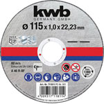 kwb Abrasives Cutting disc (straight) 610394