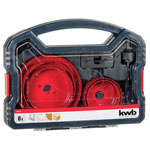 kwb Hole Saws & Arbors Hole saw set 610419