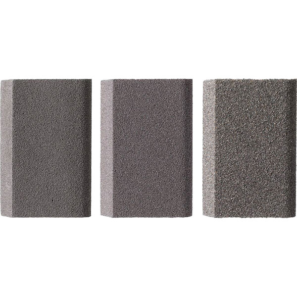 kwb 088900 sanding sponge set 3 pcs medium fine super fine grain