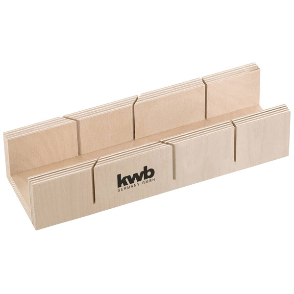 kwb 311035 Clamping mitre box for precise 90°/45° cuts in Wood/mat...