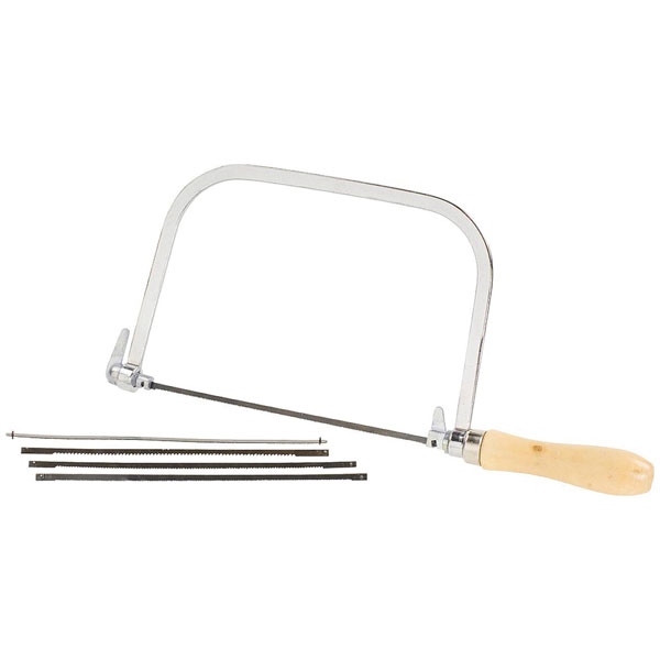 kwb 314790 Dovetail Saw with scroll Saw Wooden handle 360° Blades
